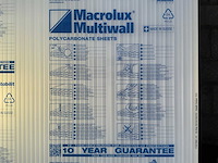 Macrolux multiwall - polycarbonaat plaat 4000x980x18mm (14x) - afbeelding 6 van  7