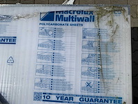 Macrolux multiwall - polycarbonaat plaat 4000x980x18mm (40x) - afbeelding 7 van  7