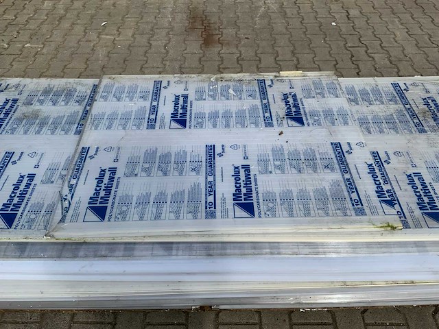 Macrolux multiwall - polycarbonaat plaat mix 3470x970x18mm (16x) - afbeelding 7 van  8