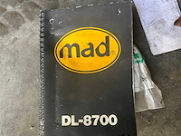 Mad dl-8700 mobiele remschijfafdraaimachine - afbeelding 5 van  6