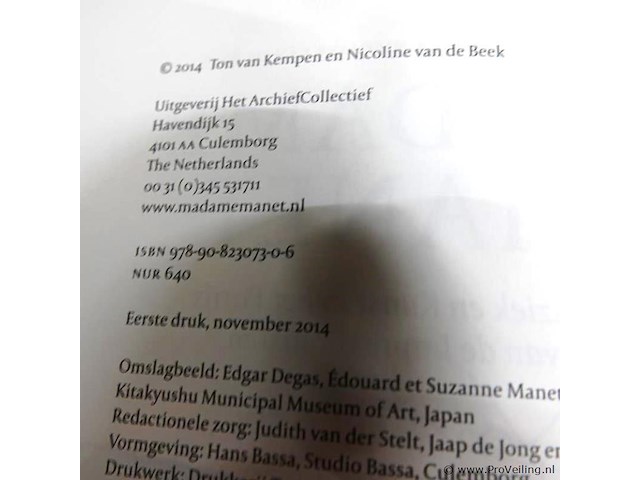 Madame manet - afbeelding 2 van  5