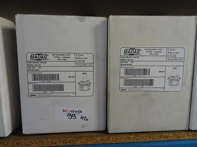 Madas - gasregelaar (42x) - afbeelding 9 van  13