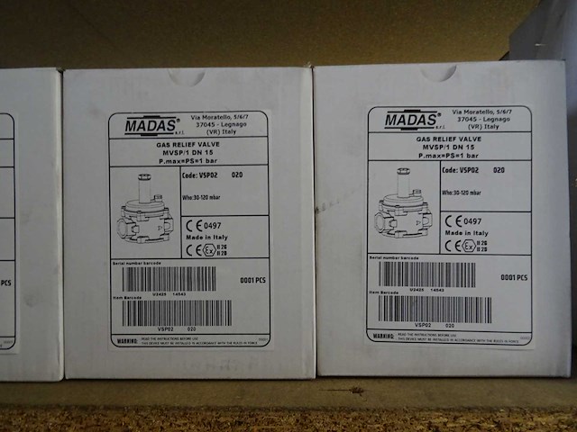 Madas - gasregelaar (42x) - afbeelding 13 van  13