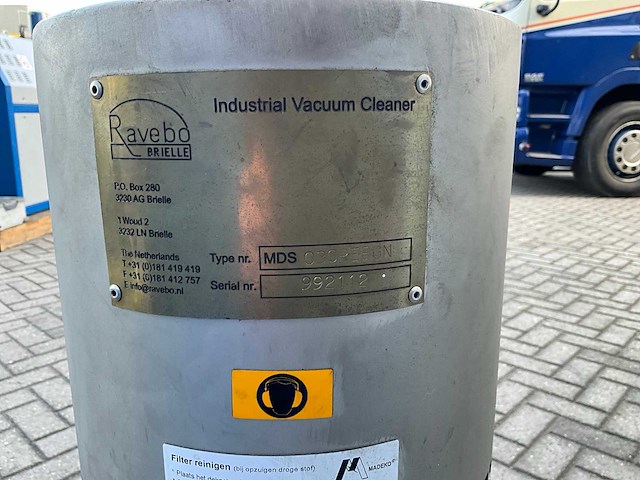 Madeko - 030rebgn - pneumatische stofzuiger - afbeelding 10 van  11