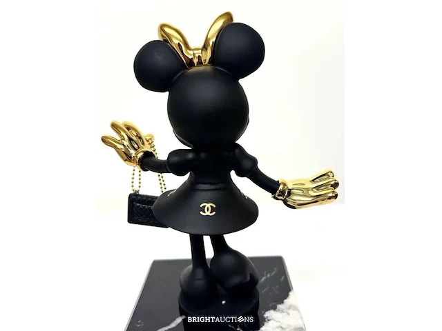 Mademoiselle minnie noir | 3d pop art 14/20 | 20 cm - afbeelding 4 van  5
