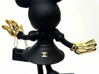 Mademoiselle minnie noir | 3d pop art 14/20 | 20 cm - afbeelding 4 van  5