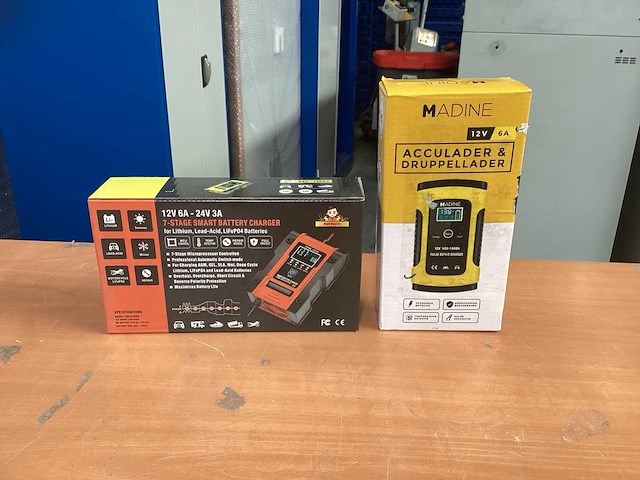 Madine&- acculader & druppellader (2x) - afbeelding 1 van  8