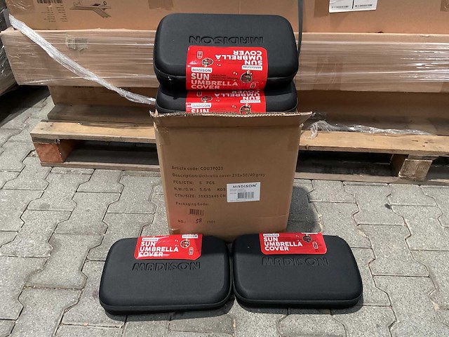 Madison 165 x 35 cm parasolhoes (10x) - afbeelding 2 van  4