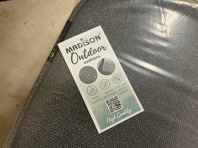Madison panama grey tuinkussen (4x) - afbeelding 4 van  5