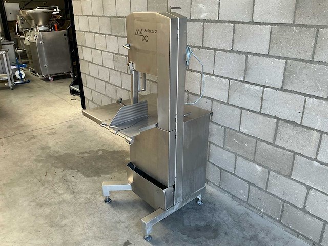 Mado selekta 2 mkb 554 rvs vlees- en bottenzaag / bandzaag - afbeelding 7 van  13
