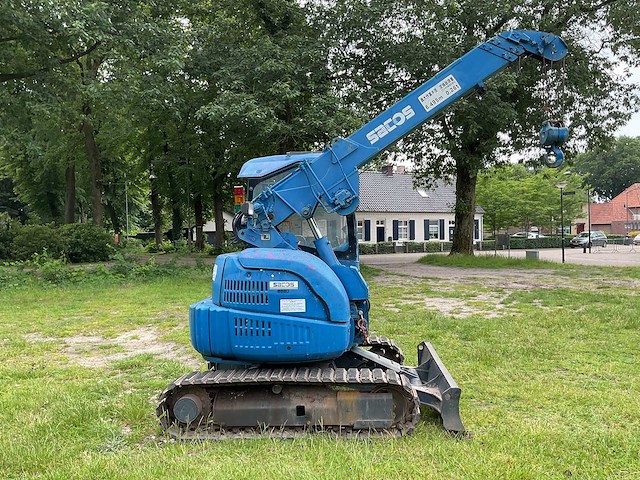 Maeda lc838 3 mini rups telescoopkraan - afbeelding 10 van  17