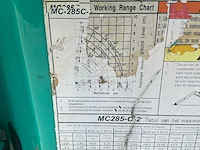 Maeda mc285-c2 rups hijskraan 8,7 meter - afbeelding 9 van  20
