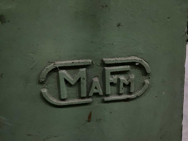 Mafm handmatige rolbuigmachine - afbeelding 5 van  6