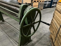 Mafm handmatige rolbuigmachine - afbeelding 6 van  6