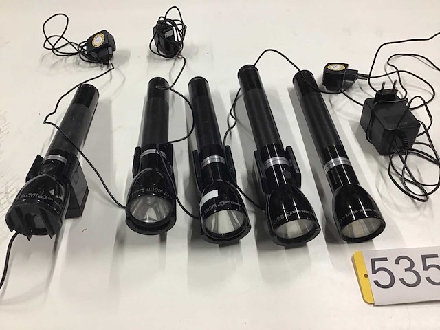Mag-lite zaklampen (5x) - afbeelding 1 van  2