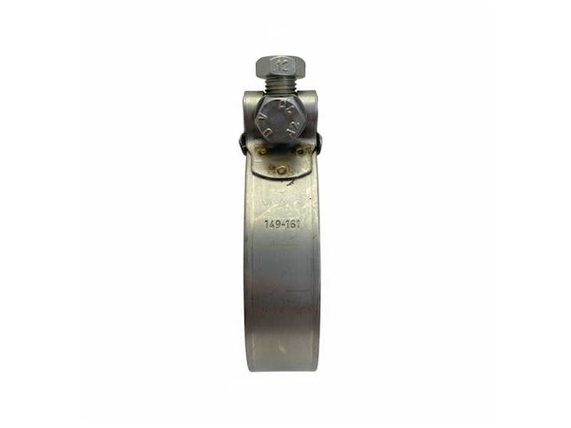 Mag zware slangklem 149-161mm - roestvrij staal - afbeelding 1 van  1