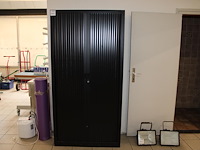 Magazijn- / archiefkast met 2 roldeuren met afmeting 100 x 43 x 198 cm. - afbeelding 1 van  3