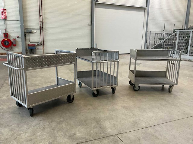 Magazijn kar (3x) - afbeelding 1 van  6