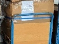Magazijn orderverzamel wagentje profishop, blauw, bouwjaar 2017 - afbeelding 1 van  1