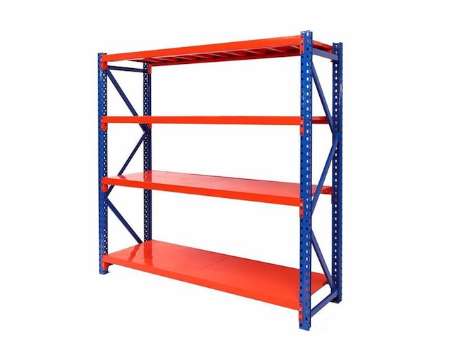 Magazijn stelling, blauw - afbeelding 1 van  1
