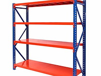 Magazijn stelling, blauw - afbeelding 1 van  1