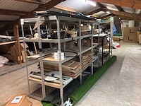 Magazijn stelling met inhoud (8x) - afbeelding 11 van  19
