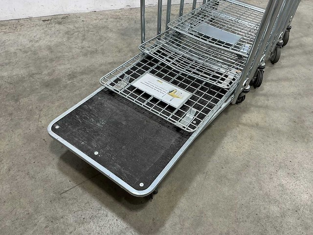 Magazijn transportkar (4x) - afbeelding 3 van  4