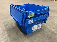 Magazijnbak 600x400x330mm met klapdeksel (120x) - afbeelding 17 van  17