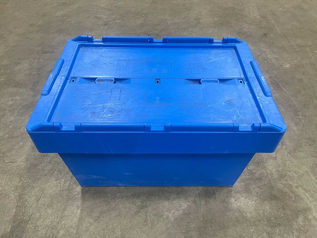 Magazijnbak 600x400x330mm met klapdeksel (41x) - afbeelding 11 van  17