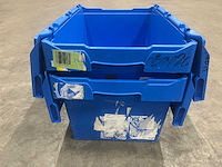 Magazijnbak 600x400x330mm met klapdeksel (60x) - afbeelding 16 van  17