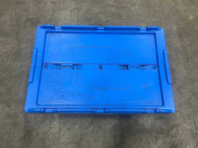 Magazijnbak 600x400x330mm met klapdeksel (60x) - afbeelding 12 van  15
