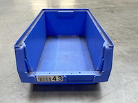 Magazijnbak met grijpopening 500x300x200mm (10x) - afbeelding 2 van  5
