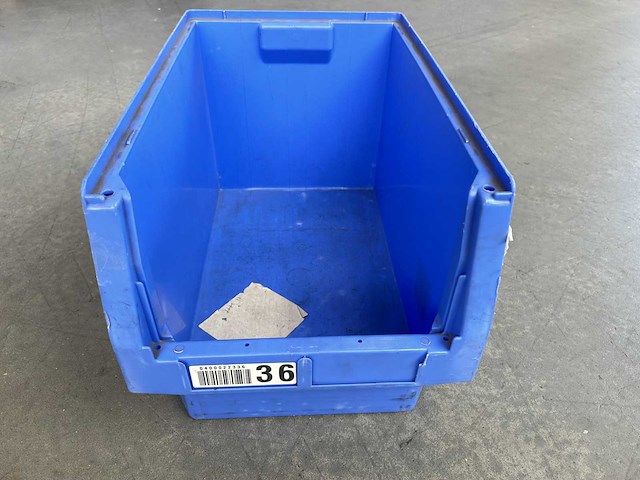 Magazijnbak met grijpopening 500x300x300mm (56x) - afbeelding 5 van  6