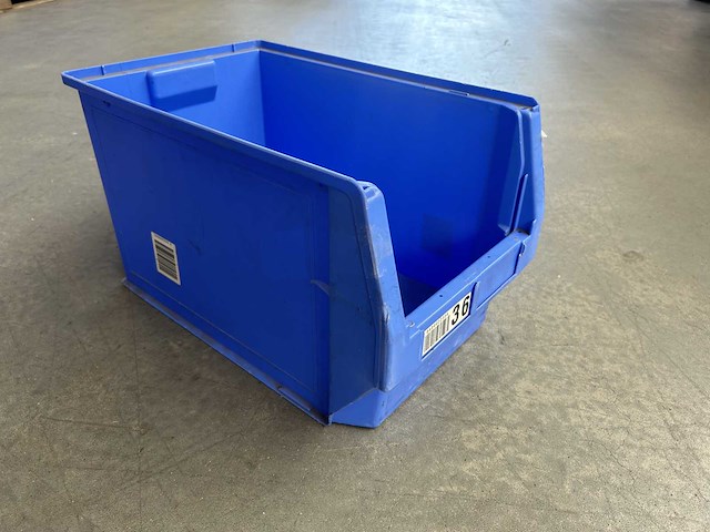 Magazijnbak met grijpopening 500x300x300mm (56x) - afbeelding 7 van  7