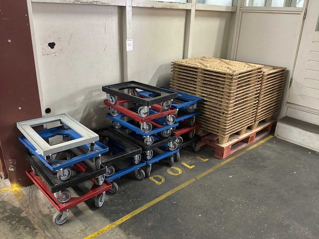 Magazijnbakdolly (15x) - afbeelding 1 van  3