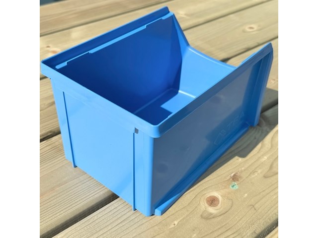 Magazijnbakken 680stuks. ±230x145x125mm lxbxh mecalux, ongebruikt - afbeelding 4 van  7