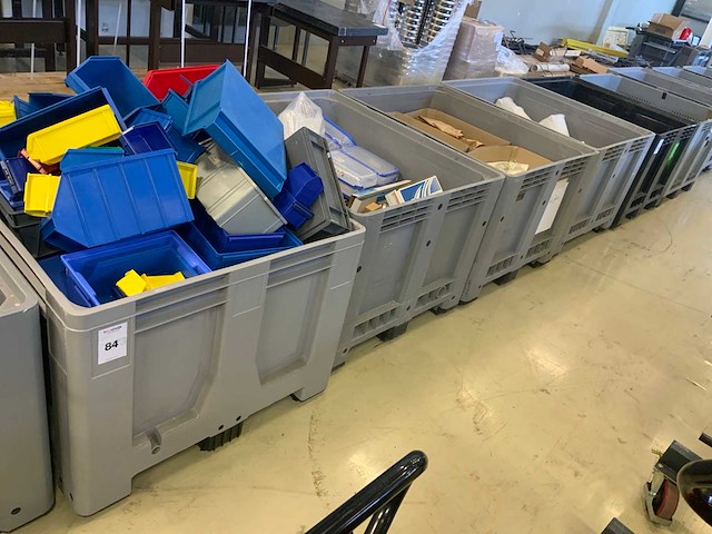 Magazijnbakken en laboratorium glaswerk - afbeelding 1 van  5