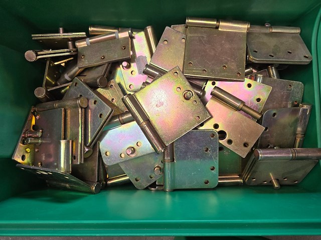 Magazijnbakken incl. inhoud kruizinga, partij, groen - afbeelding 4 van  30