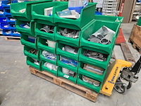 Magazijnbakken incl. inhoud kruizinga, partij, groen - afbeelding 1 van  30