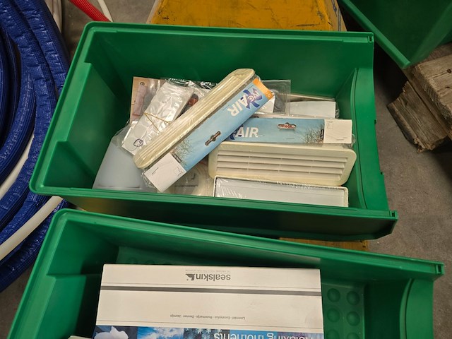 Magazijnbakken incl. inhoud kruizinga, partij, groen - afbeelding 21 van  30