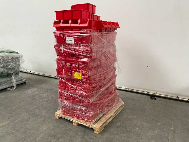 Magazijnbakken rood 400x170x150mm (193x) - afbeelding 8 van  8