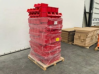 Magazijnbakken rood 400x170x150mm (193x) - afbeelding 8 van  8