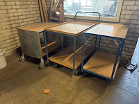 Magazijnkar (3x) - afbeelding 1 van  3