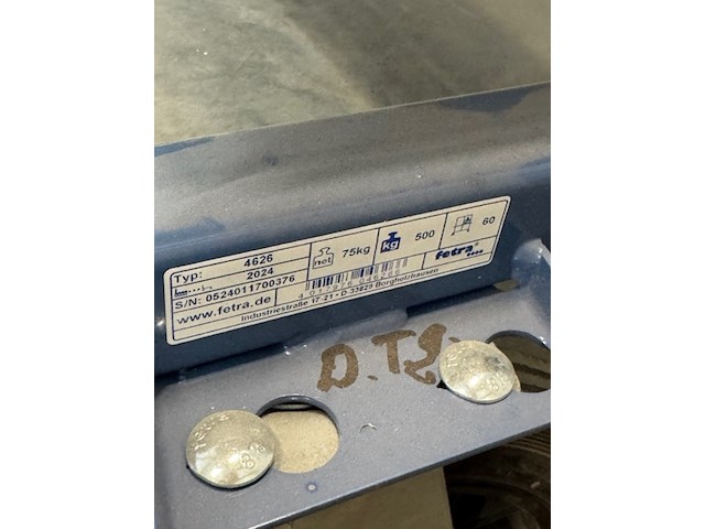 Magazijnkar, fetra, blauw - afbeelding 4 van  7