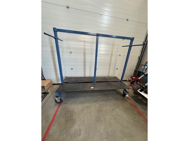 Magazijnkar, fetra, blauw - afbeelding 1 van  7