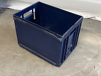 Magazijnkar met kratten, blauw - afbeelding 4 van  5