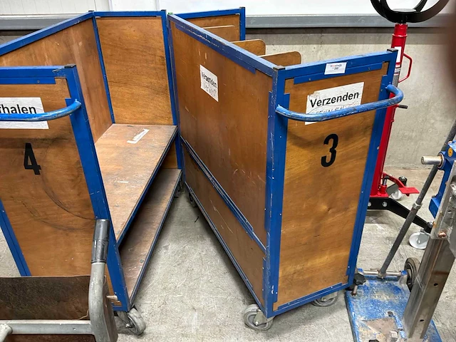 Magazijnkar - afbeelding 3 van  4