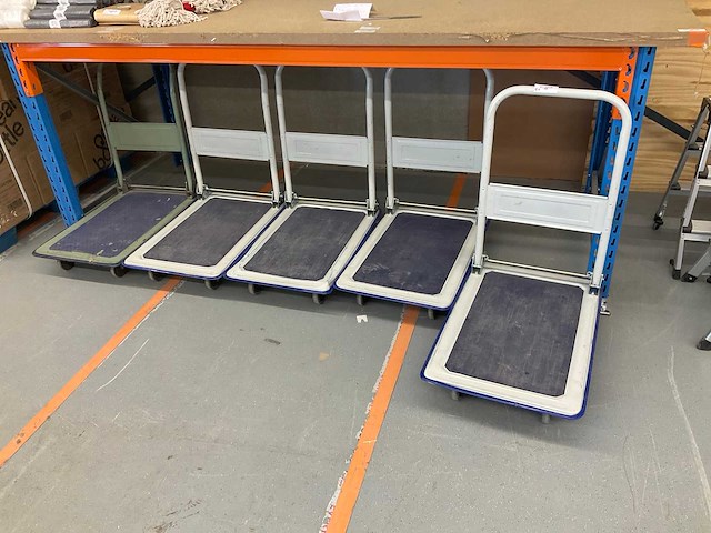 Magazijnkarren (5x) - afbeelding 1 van  2