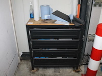 Magazijnkast met 4 laden. afmeting 85 x 40 x 92 cm. - afbeelding 1 van  1