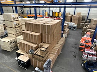 Magazijnopruiming gereedschappen, materieel en intern transport